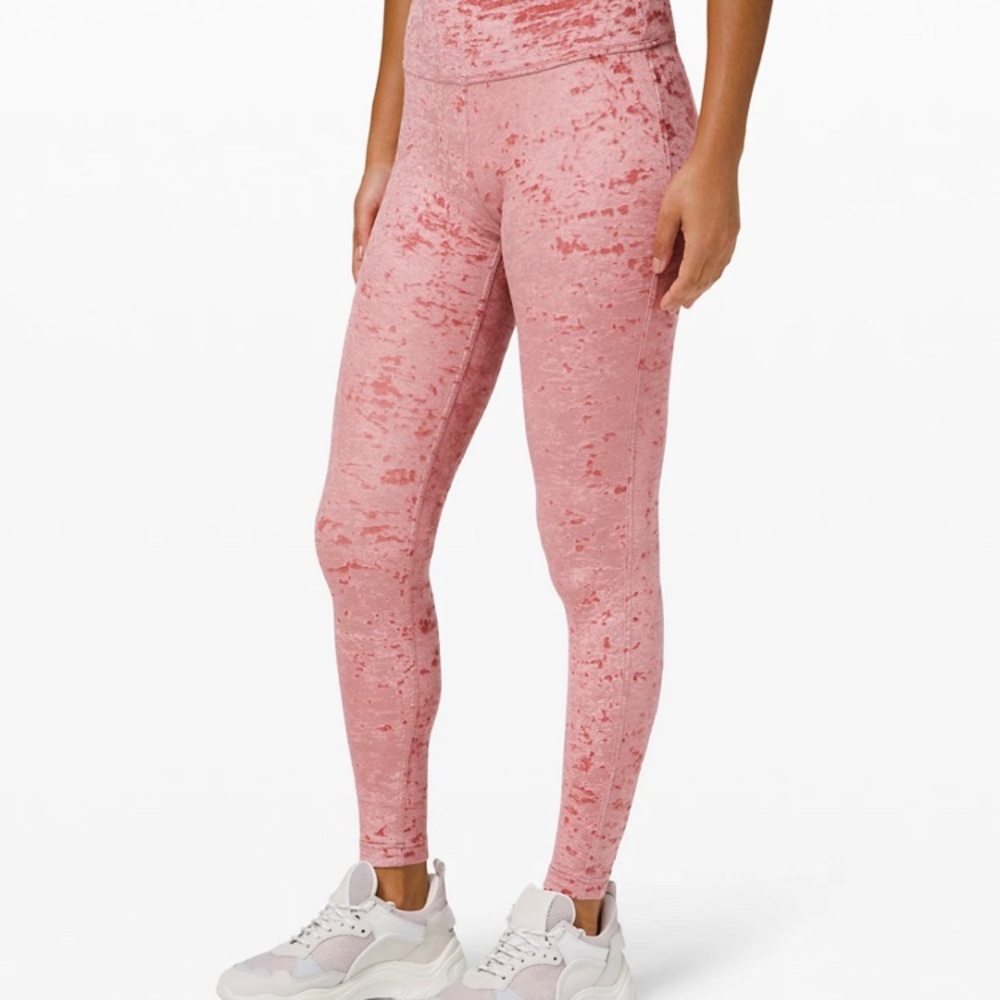 Lululemon wunder lounge high rise